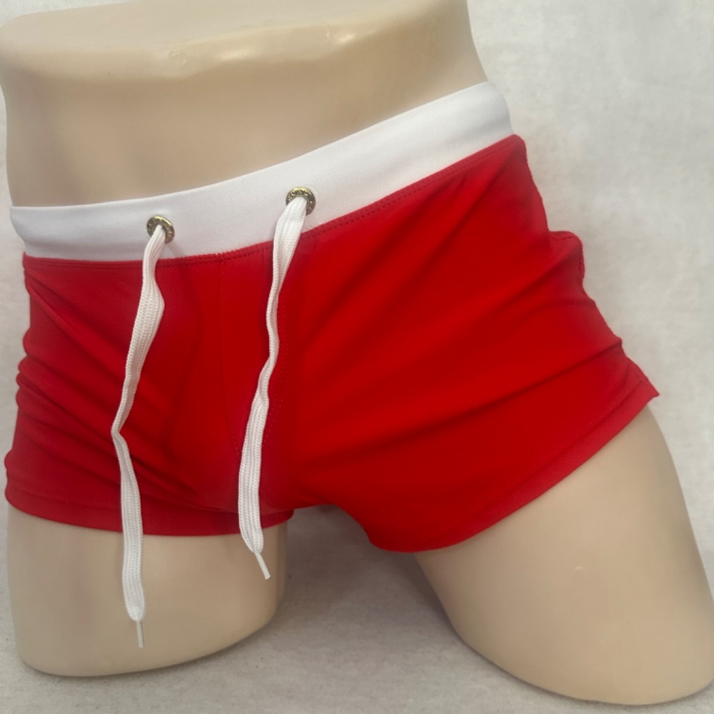 Ball Stretch Swim Trunks Medium Gently worn 30-36" waist 2.5" inseam 80% nylon - Picture 4 of 5